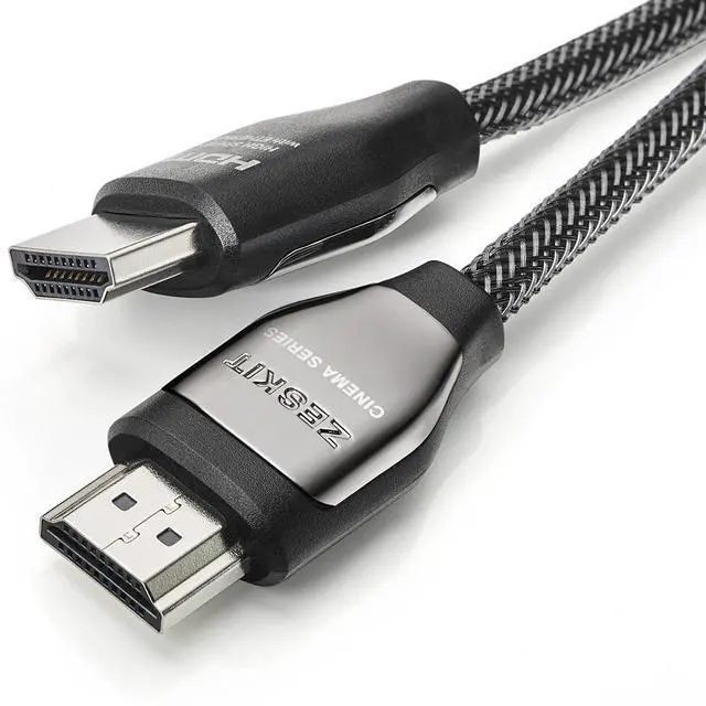 Alt view image 2 of 3 - HDMI Cable 3ft/ 1m (4K 60Hz HDR UHD 4:4:4 HDCP 2.2) HDMI 2.0 High Speed 18Gbps - 3D ARC Ethernet 2160p 1080p - Compatible with Samsung Xbox PlayStation PS3 PS4 nVidia Apple TV Fire TV Netflix