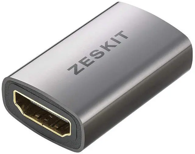 Main image of HDMI Coupler V2 Aluminum Full Shielding 24K Gold Plated Connectors (Female to Female)