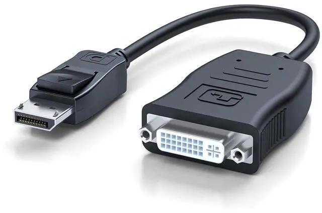 Main image of DisplayPort to DVI Adapter, Active DisplayPort Male to DVI Female Video Adapter 1080P Full HD for Monitor, Projector, HDTV, PC, Laptop