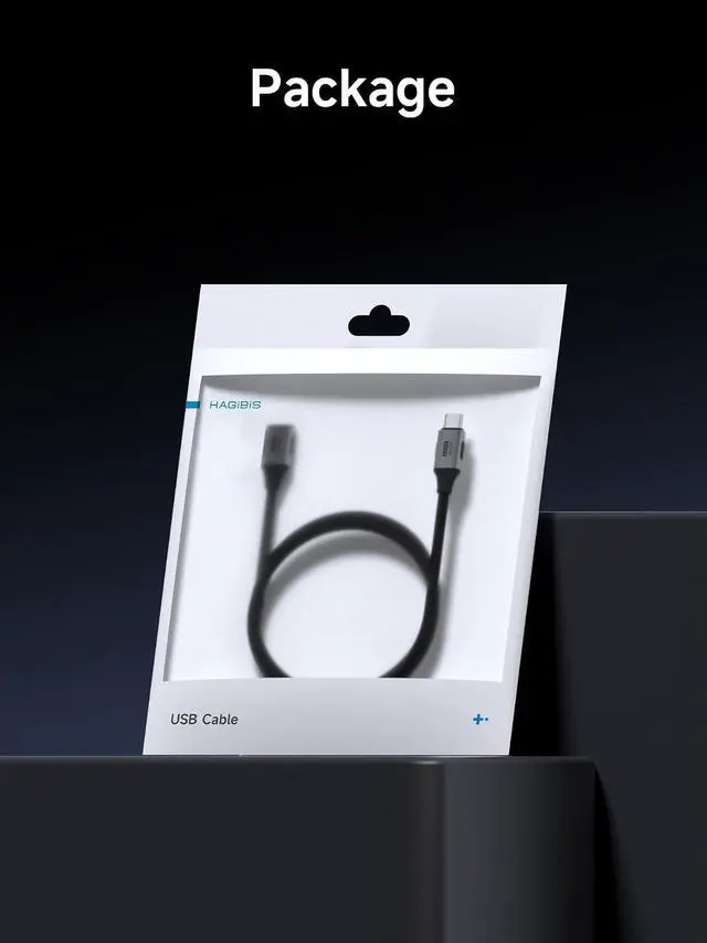 Alt view image 6 of 6 - USB4 Cable, Right Angle 90Degree Braided 80Gbps, 240W Fast Charging, 8K@60Hz USB4 V2.0 USB-C Cable for iPhone 17 16 15 Pro Max, iPad Pro, MacBook, Thunderbolt 5/4 (Vertical 90 Degree, 4.9FT)