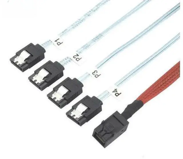 Main image of Mini SAS HD SFF8643 to 4Port SATA HighSpeed Server Connection Cable