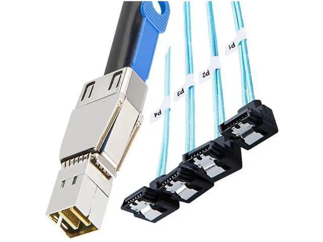 Alt view image 4 of 5 - M.2 Mini-SAS HD to U.2 Cable (SFF-8643 to SFF-8639) Connector for U.2 PCIe-NVMe SSD U2 U.2 Kit Cable Included SI-ADA40121