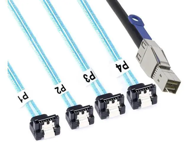 Alt view image 3 of 5 - M.2 Mini-SAS HD to U.2 Cable (SFF-8643 to SFF-8639) Connector for U.2 PCIe-NVMe SSD U2 U.2 Kit Cable Included SI-ADA40121