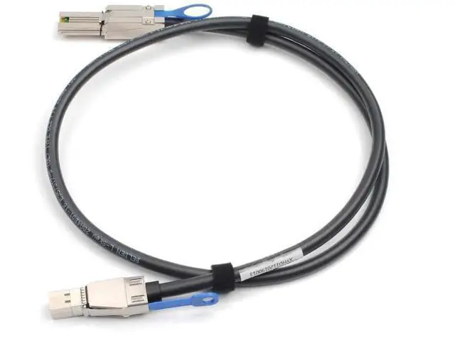 Alt view image 3 of 5 - External Mini SAS HD SFF8644 to Mini SAS SFF8088 Hybrid Cable, 6Gbps SAS Cable, 1M/3.3ft
