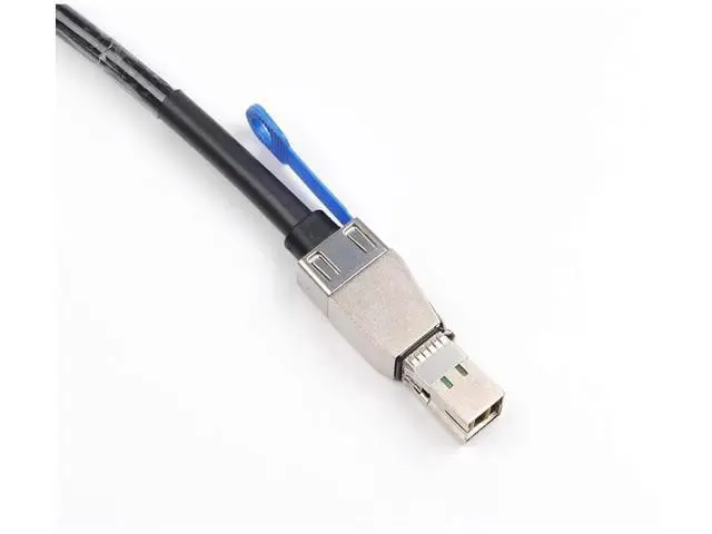 Alt view image 4 of 5 - External Mini SAS HD SFF8644 to Mini SAS SFF8088 Hybrid Cable, 6Gbps SAS Cable, 1M/3.3ft
