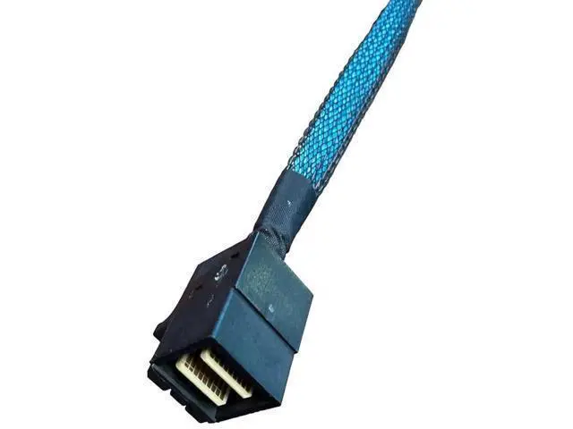 Alt view image 5 of 7 - MiniSASHD 4X to OCuLink 4X Cable, SFF8643 36Pin to SFF8611 42Pin HighSpeed Server Cable, 57CM (CBLSAST0929)