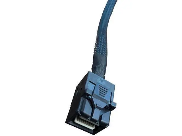 Alt view image 4 of 7 - MiniSASHD 4X to OCuLink 4X Cable, SFF8643 36Pin to SFF8611 42Pin HighSpeed Server Cable, 57CM (CBLSAST0929)