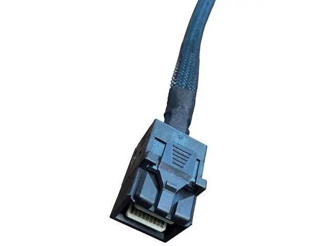 Alt view image 6 of 7 - MiniSASHD 4X to OCuLink 4X Cable, SFF8643 36Pin to SFF8611 42Pin HighSpeed Server Cable, 57CM (CBLSAST0929)