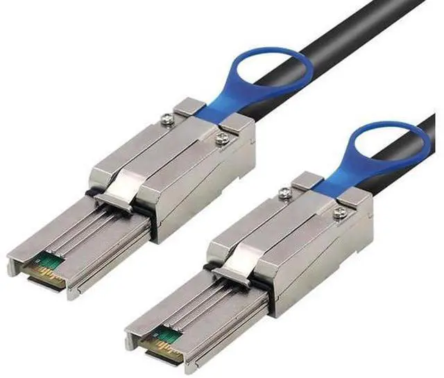 Main image of 0.5M Mini SAS HD SFF8088 26P to SAS HD 8088 Stacking Server Cable, 6Gbps HighSpeed 28AWG Copper Data Transfer Cord, 10 Ohm Impedance