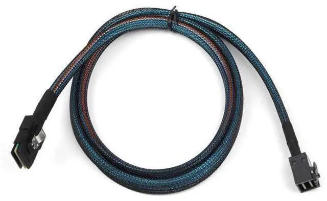 Alt view image 3 of 7 - 2PCS Internal Mini SAS HD SFF8643 to SFF8087 Cable, Compatible with RAID & PCIE Controllers, 3.3FT / 1M