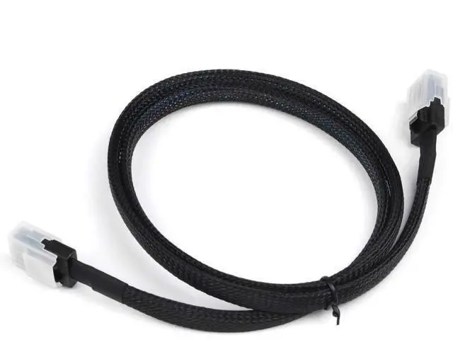 Alt view image 2 of 5 - Heretom 2PCS Internal Mini SAS 36Pin SFF8087 to SFF8087 Cable, 1M / 3.3 Feet