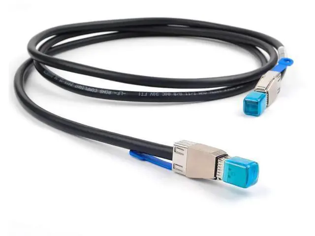 Alt view image 2 of 7 - 12G External Mini SAS HD SFF8644 to SFF8644 HighSpeed Server Cable, 1m(3.3ft)