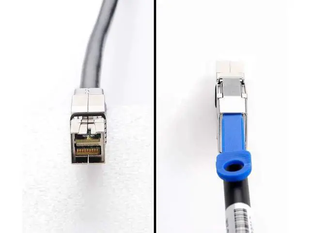 Alt view image 4 of 7 - 12G External Mini SAS HD SFF8644 to SFF8644 HighSpeed Server Cable, 1m(3.3ft)
