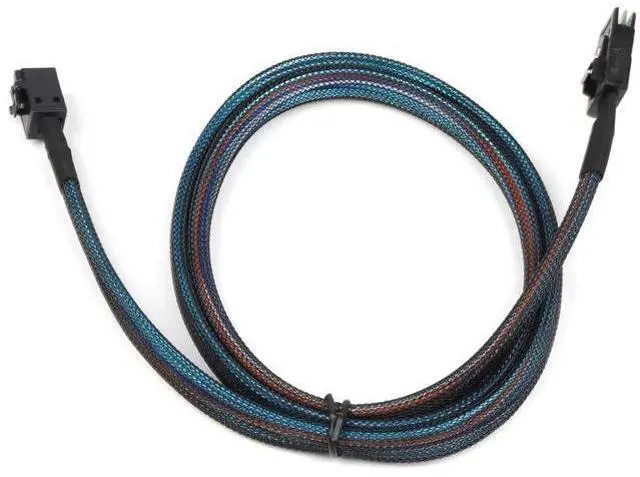 Alt view image 4 of 7 - 2PCS Internal Mini SAS HD SFF8643 to SFF8087 Cable, Compatible with RAID & PCIE Controllers, 3.3FT / 1M
