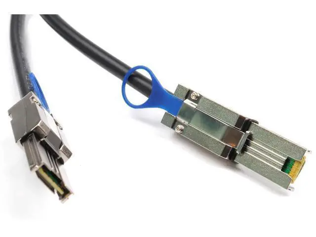 Alt view image 2 of 6 - Mini SAS 26Pin SFF8088 to SFF8088 External Attached SCSI Cable, 2M / 6.6 Feet