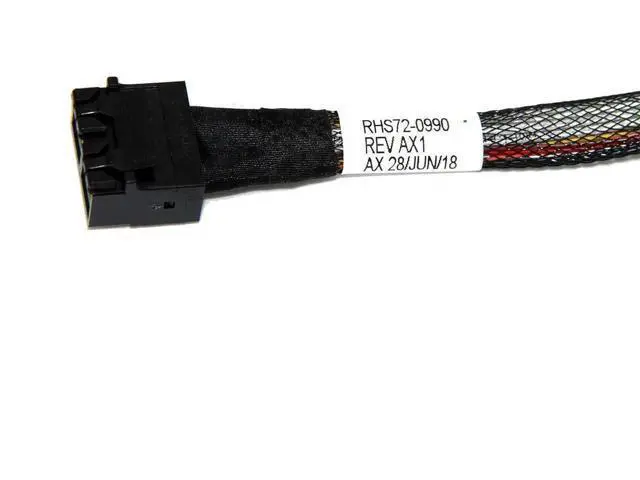 Alt view image 2 of 4 - LSI 94xx Series Dedicated 2×MiniSASHD 8X to 2×U.2 NVMe SSD Cable, SFF8643 72Pin to 2×SFF8639 68Pin, 75CM, Compatible with Broadcom MPN 055006500 / 055006400