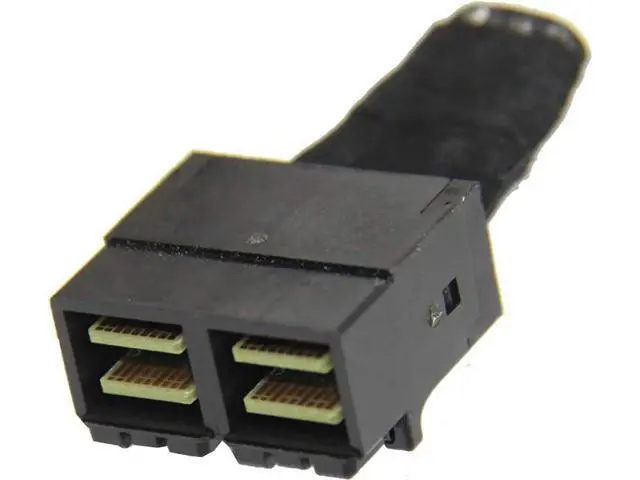 Alt view image 3 of 4 - LSI 94xx Series Dedicated 2×MiniSASHD 8X to 2×U.2 NVMe SSD Cable, SFF8643 72Pin to 2×SFF8639 68Pin, 75CM, Compatible with Broadcom MPN 055006500 / 055006400