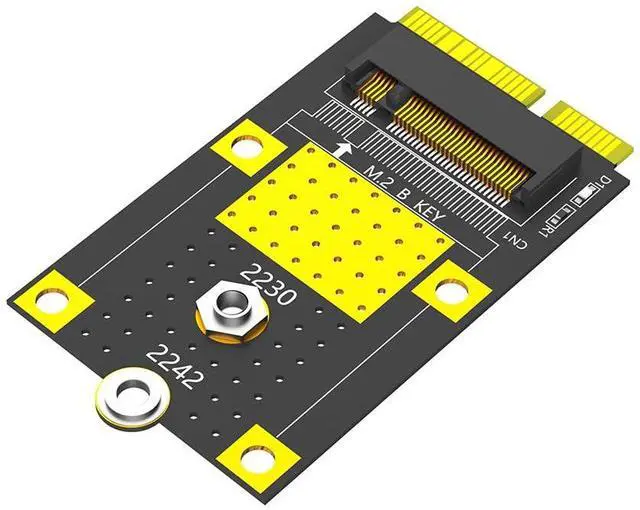 Main image of MSATA to M.2(NGFF) Key B Adapter for 2230/2242 SSD Card