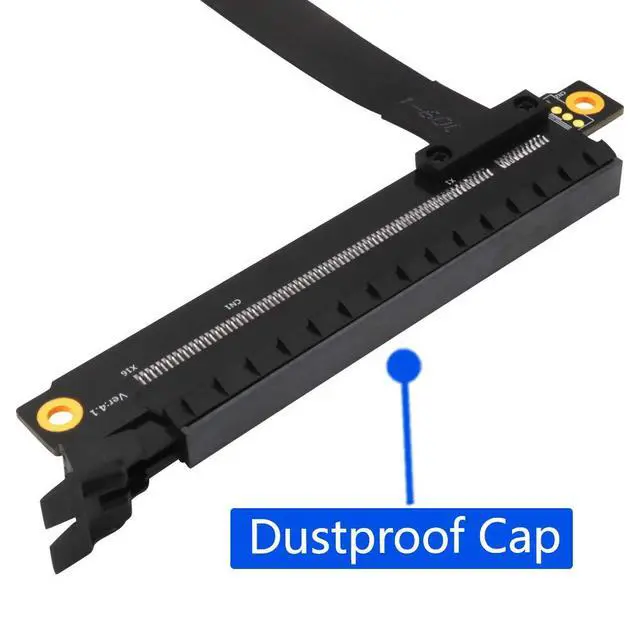 Alt view image 5 of 7 - PCI-e PCI Express 1X to 16X Extension PCI-E 16x to 1x risers Cable with Gold-Plated Connector