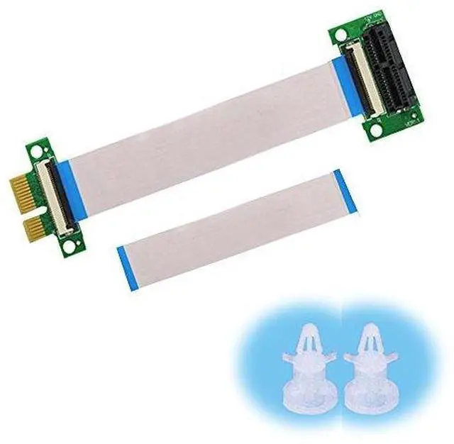 Main image of SUPERPLUS PCI Express Riser Cable x1 PCI-E 36PIN 1X Extension Cable (90 Degrees Direction) for Server Chassis