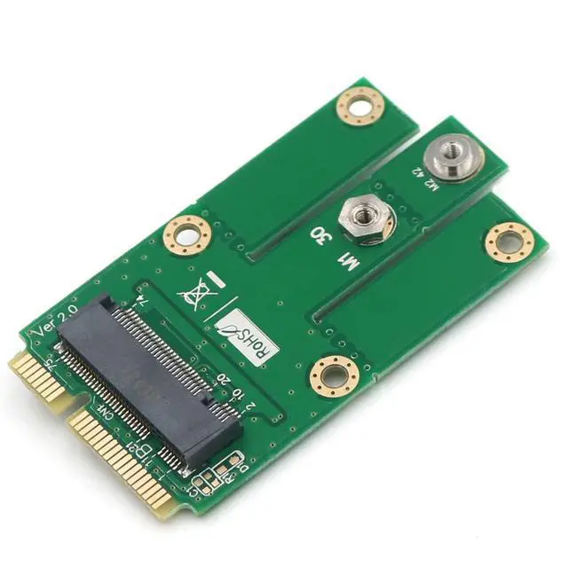 Alt view image 4 of 4 - USB to Mpcie M.2 NGFF Key B to Mini PCI-E Adapter with SIM Card