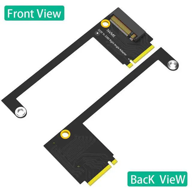 Alt view image 6 of 7 - M.2 M-Key NVME PCIE 4.0 SSD Hard Drive Expansion Board for ROG Ally Handheld, Conversion 2230 to 2280 Adapter