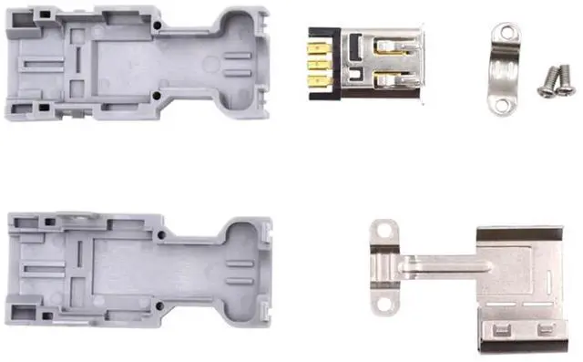 Alt view image 5 of 7 - SM-6E I/O Connector IEEE 1394 6Pin CN3 Socket 55100-0670 Female JZSP-CMP9-1-E Compatible with Yaskawa Panasonic Servo 54280-0609