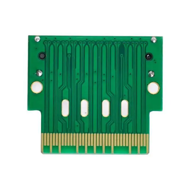 Alt view image 3 of 7 - PCI-E Slimline SAS 4.0 SFF-8654 8i 74pin to SFF-8654 74pin Male to Female Extender Adapter Angled Test Tools