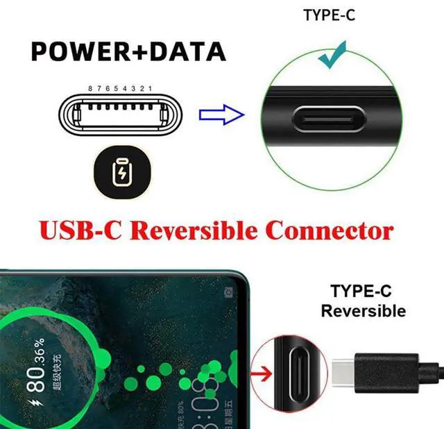 Alt view image 4 of 7 - 2pcs/Set USB-C Type C Male to 8P Female 27W Power 480Mbps Data Adapter Compatible with iPhone 15 & Android & Tablet