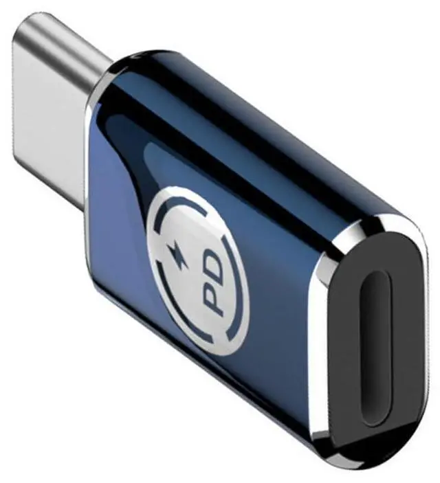 Main image of USB-C Type C Male to 8P Female 27W Power 480Mbps Data Adapter Compatible with iPhone 15 & Andtoid & Tablet