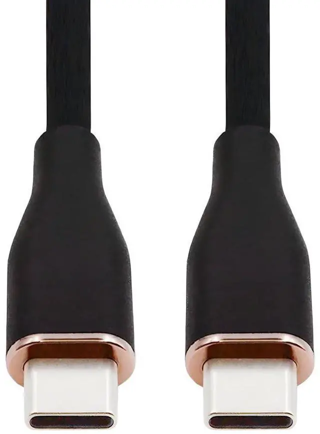 Main image of Colorful USB-C 480Mbps Type-C Male to Male Cable Ultra Soft High Flex 65W Hyper Super Flexible Cord Black 1M