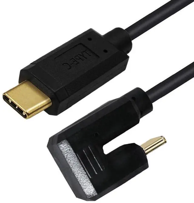Main image of USB C to C Cable,USB C Male to Male Fast Charging Data Transfer 180 Degree Angled Extension Cable