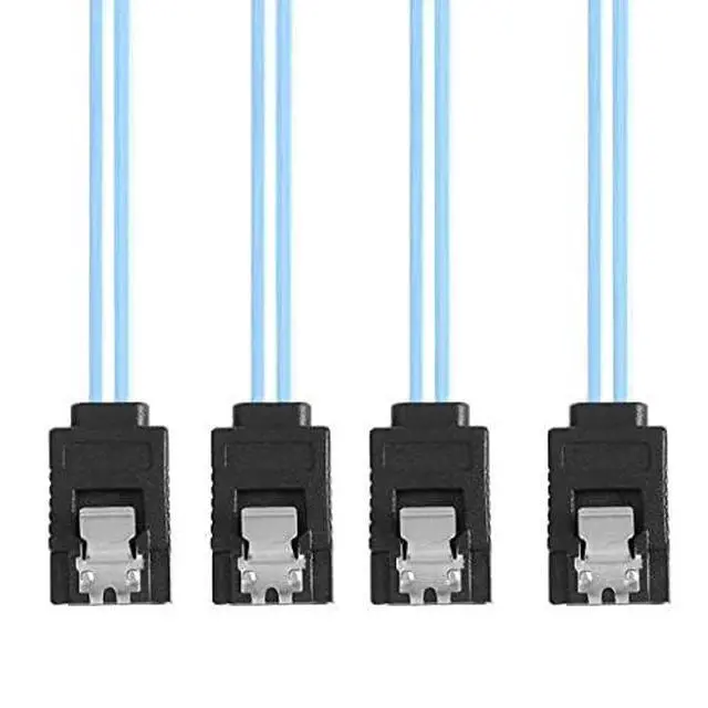 Alt view image 5 of 7 - Internal Mini SAS SFF-8087Host to 4 SATA 7pin Target Hard Disk 6Gbps Data Server Raid Cable 50cm