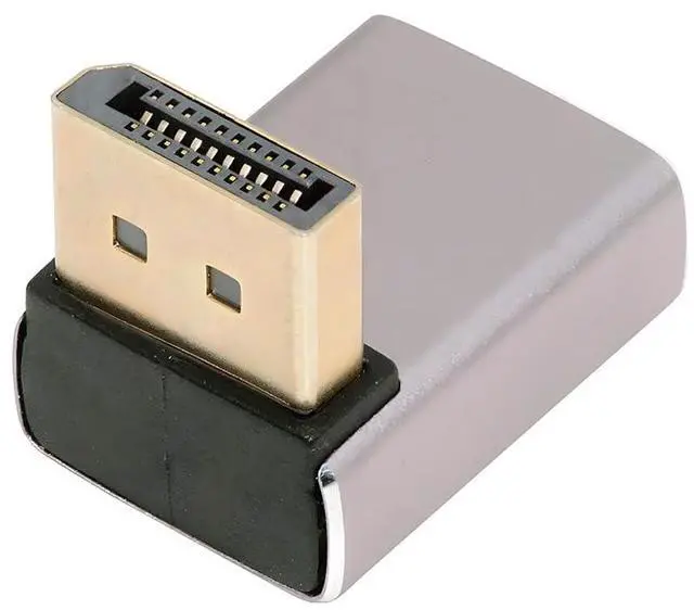 Main image of DisplayPort 1.4 to DP Ultra-HD UHD 8K 60hz 4K 144hz Down Angled Male to Female 90 Degree for Video PC Laptop Monitor