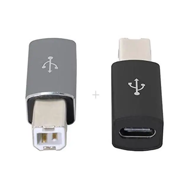Alt view image 3 of 7 - 2pcs USB-C Type C to Midi Adapter Converter Lectronic Musical Instrument for Midi Keyboard Phone Tablet