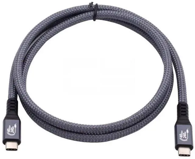 Main image of USB-IF Certification 240W USB4 Cable 40Gbps Compatible with 100W Charging and 8K@60Hz 5K
