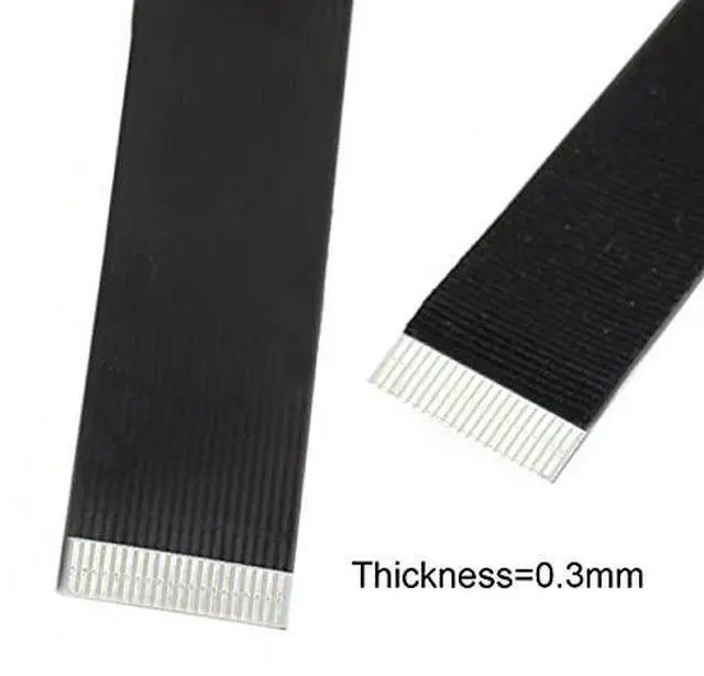 Alt view image 5 of 6 - USB 2.0 Type-A Male to Type-A Male Data Flat Slim FPC Cable for FPV & Disk & Scanner & Printer 50CM
