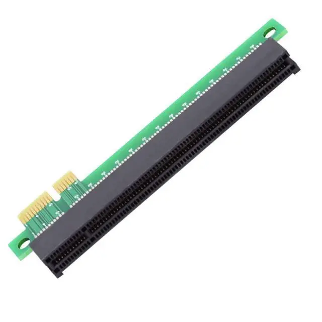 Alt view image 7 of 7 - PCI-E Express 1x to 16x Male to Female Extender Converter Riser Card Adapter Extension for Graphics Card