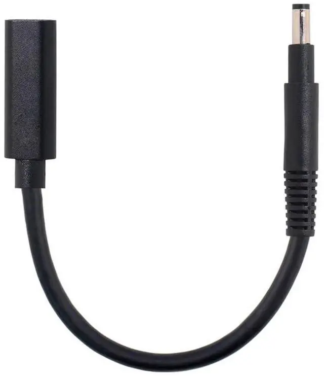 Main image of Type C USB-C Female Input to DC 4.8x1.7mm Power PD Charge Cable 65W fit for Laptop 18-20V