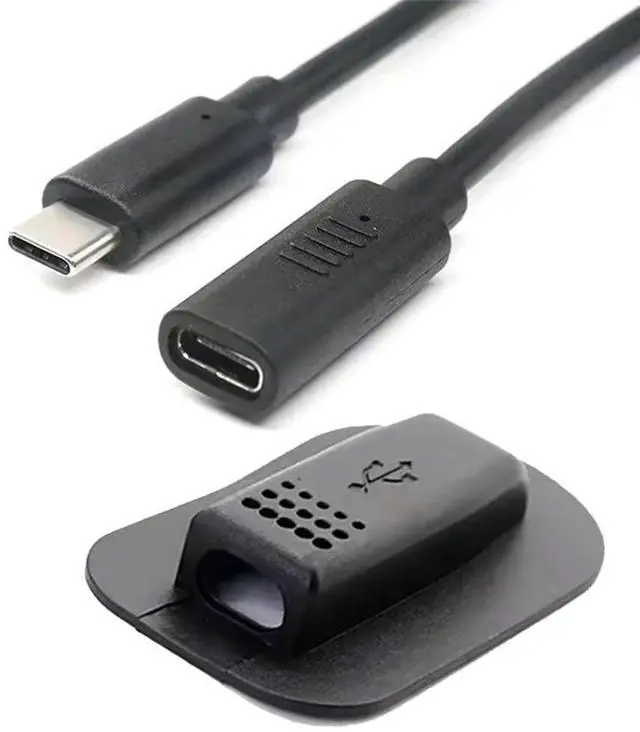 Main image of 65W USB-C Type-C Extension Cable Male to Female for Backpack Charging Practical Convenient Outdoor Travel Camping External