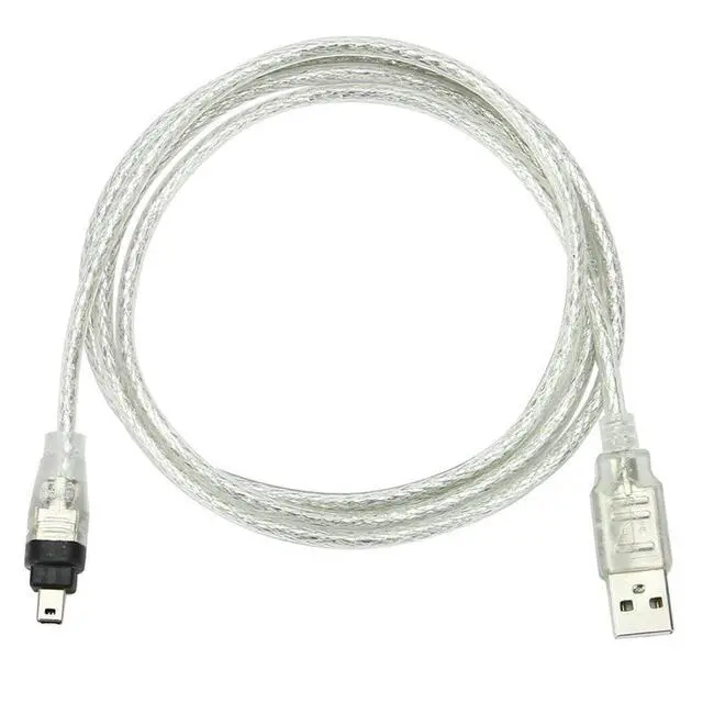 Alt view image 5 of 7 - USB Male to Firewire IEEE 1394 4 Pin Male iLink Adapter Cord Cable for Sony DCR-TRV75E DV