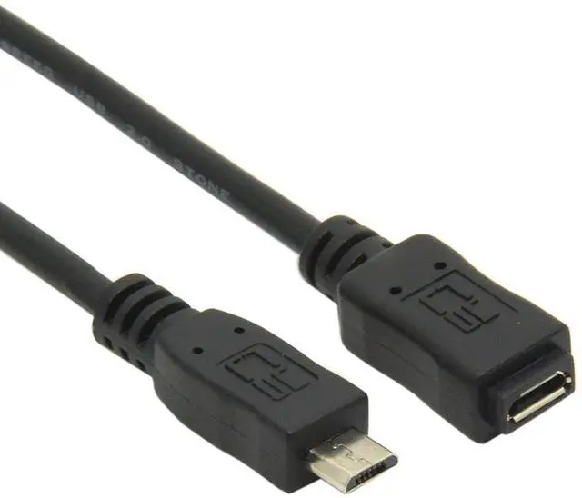 Main image of Full Pin Connected Micro USB 2.0 Type 5Pin Male to Female Cable for Tablet & Phone & OTG Extension (50cm)