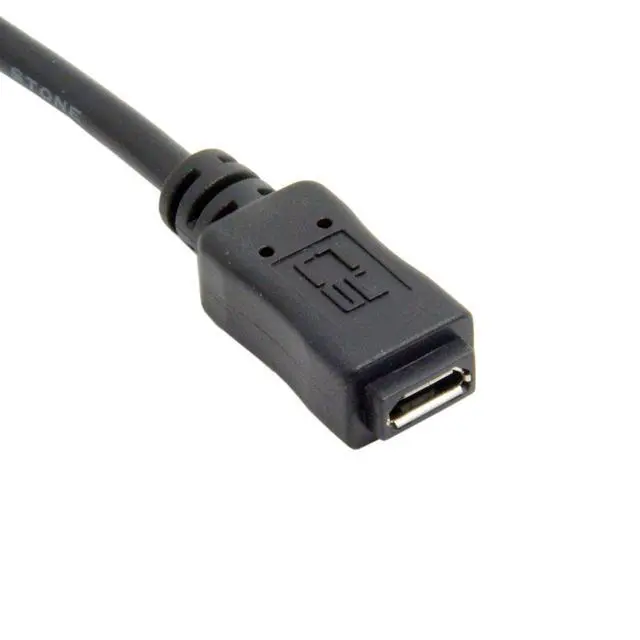Alt view image 2 of 7 - Full Pin Connected Micro USB 2.0 Type 5Pin Male to Female Cable for Tablet & Phone & OTG Extension (50cm)
