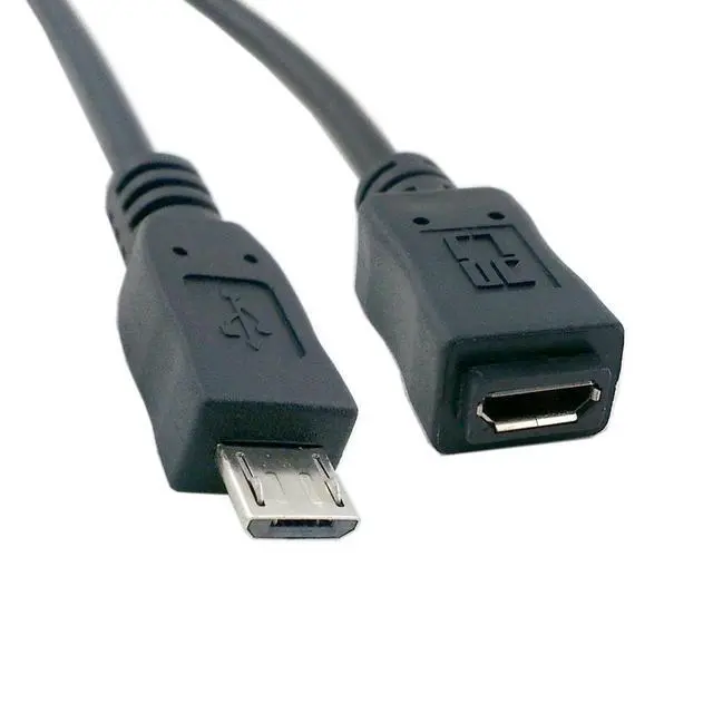 Alt view image 7 of 7 - Full Pin Connected Micro USB 2.0 Type 5Pin Male to Female Cable for Tablet & Phone & OTG Extension (50cm)