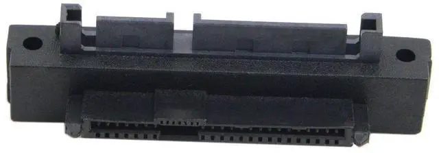 Main image of Right Angled 90 Degree SFF-8482 SAS 22 Pin to 7 Pin + 15 Pin SATA Hard Disk Drive Raid Adapter