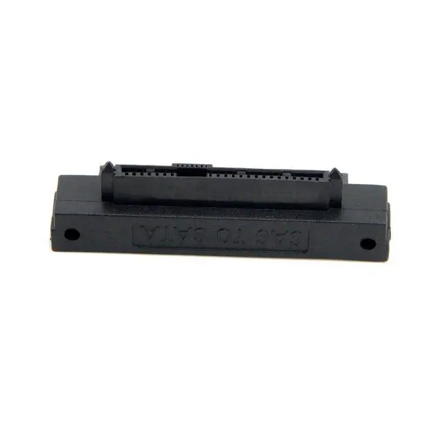 Alt view image 5 of 7 - Right Angled 90 Degree SFF-8482 SAS 22 Pin to 7 Pin + 15 Pin SATA Hard Disk Drive Raid Adapter
