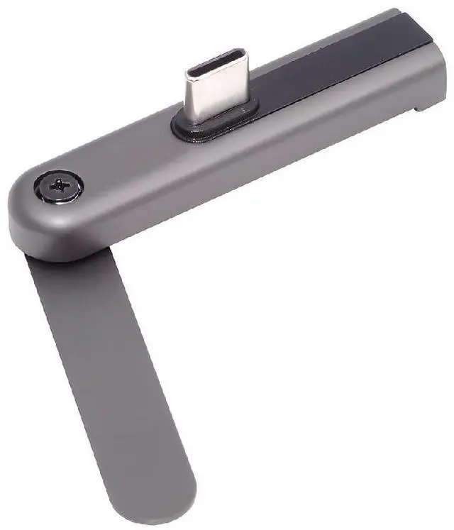 Main image of USB-C Foldable Fast Charging Adapter with 240W Built-in Phone Stand Single Holder Durable Charger Bracket Male to Female