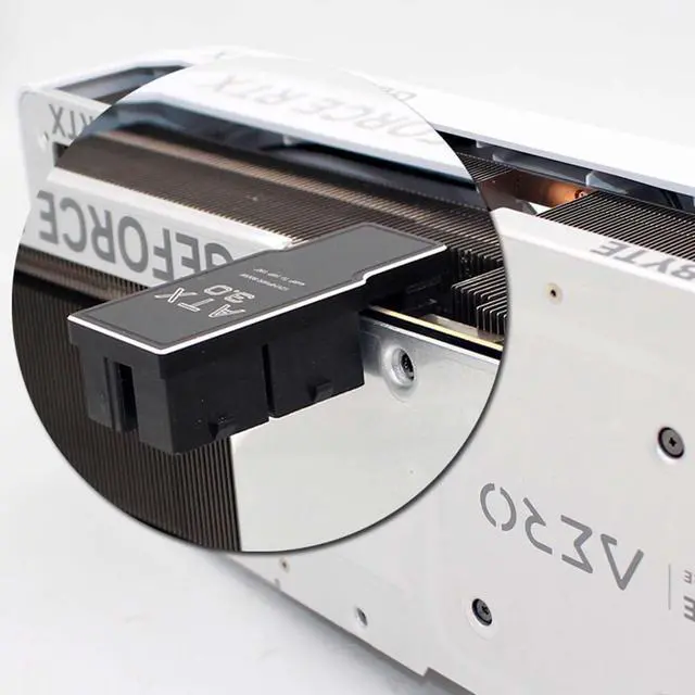 Alt view image 5 of 7 - Up Angled 90 Degree ATX3.0 PCI-E 5.0 Power Modular 12VHPWR Adapter to Four ATX 8P for 4080 5090TI 16Pin 12+4P Graphics Card