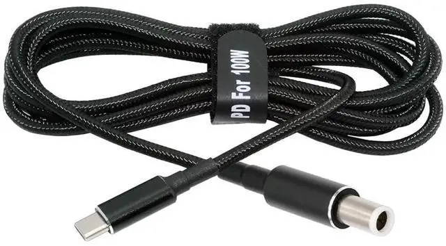 Main image of USB-C 100W 20V Input to DC 7.4 * 5.0mm PD Power 65W Output Charge Cable Support QC PD Type-C for Laptop