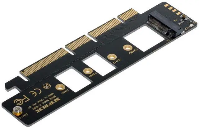 Main image of NGFF M.2 M-Key NVME AHCI SSD to PCI-E 3.0 16x 4X Adapter for 110mm 80mm SSD